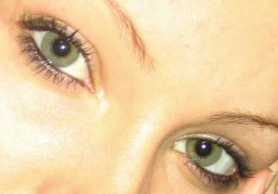 yeux verts